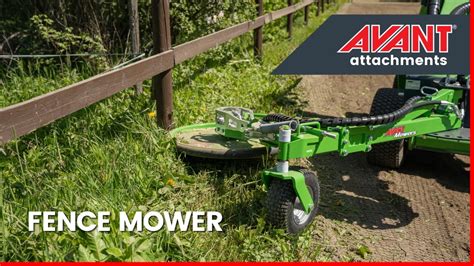 fence line trimmer for skid steer|fence line mower attachments.